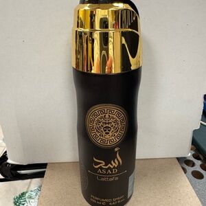 Lattafa Asad Perfumed Spray - Black and Gold
